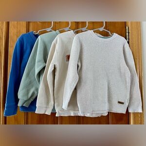 Boy’s long sleeved pullovers.